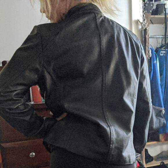 Coach leather moto jacket - Picture 5 of 5